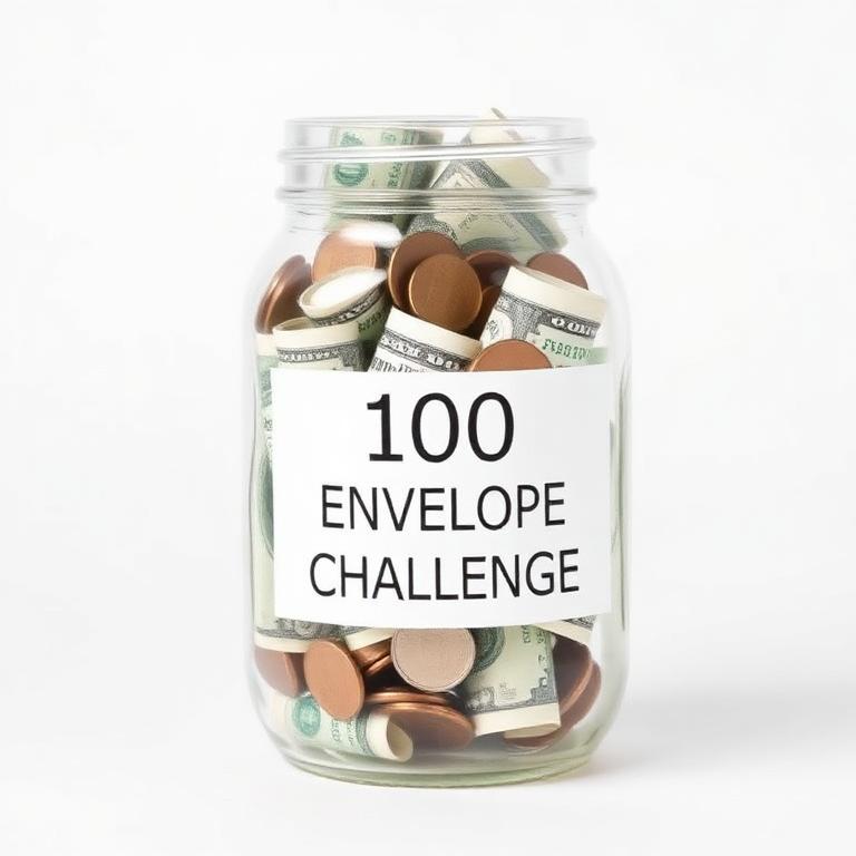 Savings Challenge Jar